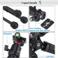 Mini Tripod w/ 360° Ball Head Adjustable Height 24.5-57cm Load 3KG For DSLR &amp; Digital Camera PU3001