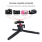 Metal Desktop Tripod Mini Adjustable Height 11-21cm w/ 360° Ball Head For DSLR Digital Camera PU3002