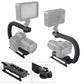 Handheld DSLR Stabilizer U/C Shaped Camera Stabilizer For All SLR Cameras Home DV Camera PU3005