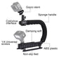 DSLR Stabilizer w/ Tripod Head &amp; Phone Clamp &amp; Quick Release Buckle &amp; Long Screw For SLR PU3006