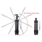 Camera Tripod Stand 4-Section Adjustable 42-130cm w/ 360° Ball Head For DSLR &amp; Digital Camera PU3009