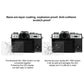 2.5D 9H Tempered Glass Film For Fujifilm X-T10/X-A1/X-A2/X-M1/X30/X-T20 Nikon S2 Casio ZS240 PU5520