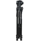 Weifeng WT3540 Camera Tripod Portable Telescopic Stand with 3 Way Pan Head for Mobile Phone Tablet