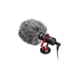 BOYA BY-MM1 Video Record Microphone for DSLR Camera Smartphone Recording Interview Live Vlogging
