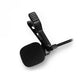 MAMEN KM-D1 Lavalier Microphone Professional 3.5mm Wired Lapel Microphone For Camera Smartphone