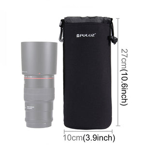 Camera Lens Bag Camera Lens Pouch with Hook For Canon/Nikon/Sony Cameras PU5100XXL