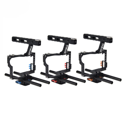 Camera Rig Cage Handheld Stabilizer For Sony A7/A7S/A7R/A7R II/A7S II Panasonic Lumix DMC-GH4 PU3010