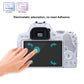2.5D 9H Tempered Glass Film Screen Protector For Canon EOS 200D/Canon KISS X9/EOS Rebel SL2 PU5526