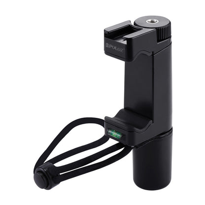 Handheld Stabilizer Phone Grip Holder ABS Tripod Adapter Mount w/ Cold Shoe Base &amp; Wrist Strap PU366