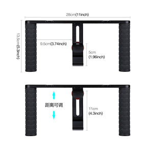 Phone Rig Handheld Stabilizer Video Stabilizer For iPhone Galaxy Huawei Xiaomi HTC LG Google PU3028