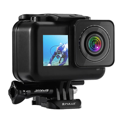 61m Waterproof Camera Housing Diving Case w/ Buckle Basic Mount &amp; Screw For DJI Osmo Action PU337B