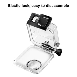 45m Underwater Camera Case Waterproof Diving Case w/ Buckle Basic Mount &amp; Screw For GoPro MAX PU466