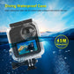 45m Underwater Camera Case Waterproof Diving Case w/ Buckle Basic Mount &amp; Screw For GoPro MAX PU466