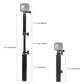3-Way Selfie Stick Monopod Foldable 24.2-50.8cm For DJI Osmo Action GoPro NEW HERO PU413
