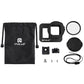 Camera Rig Protective Case Aluminum Alloy with Frame &amp; 52mm UV Lens For GoPro HERO8 Black PU358