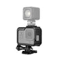 Protective Case ABS Plastic Frame w/ Base Buckle &amp; Long Screw For GoPro HERO8 Black PU443B