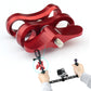 Ball Clamp Flashlight Clamp Close Hole Diving Camera Bracket Aluminum Spring For Photography PU247