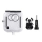 45m Underwater Camera Case Diving Waterproof Case w/ Buckle Basic Mount Screw For GoPro Fusion PU402