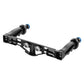 Adjustable Diving Grip Stabilizer Dual Handle Aluminium Alloy For Underwater Camera Housings PU3523