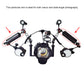 8.86"/22.5cm Floating Arm 60mm Dual Balls Carbon Fiber Buoyancy 300g For Diving Shooting PU3027