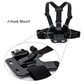 2pcs J Hook Buckle Mount Vertical Surface For GoPro NEW HERO /HERO6 /5 /5 Session Xiaoyi PU