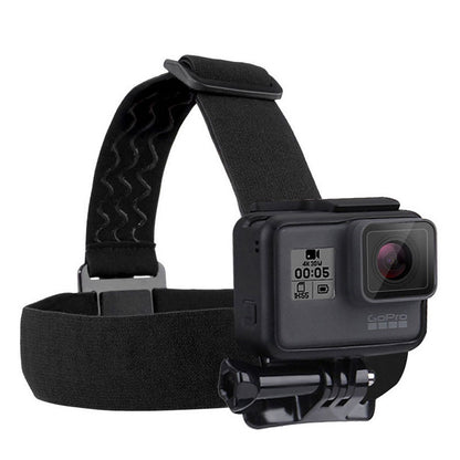 Adjustable Head Strap Elastic Mount Belt For GoPro NEW HERO /HERO6 /5 /5 Session Xiaoyi PU24