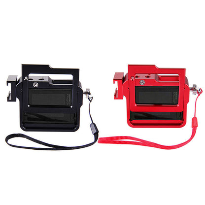 Camera Housing Shell Camera Cage Aluminum Alloy w/ Frame &amp; UV Lens &amp; Lens Cap For GoPro HERO PU140