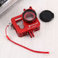 Camera Cage Housing Shell Aluminum Alloy w/ 37mm UV Lens Filter &amp; Lens Cap For GoPro HERO4 PU153