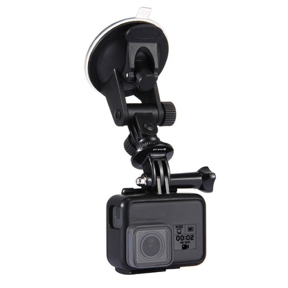 Car Camera Suction Mount w/ Adapter &amp; Storage Bag For GoPro NEW HERO DJI Osmo Action Xiaoyi PU51