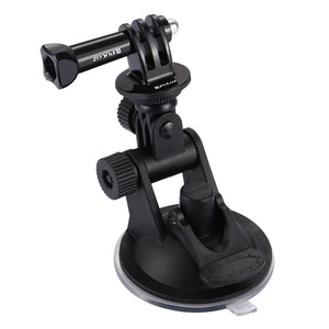 Car Camera Suction Mount w/ Adapter &amp; Storage Bag For GoPro NEW HERO DJI Osmo Action Xiaoyi PU51