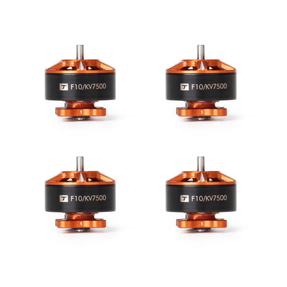 4pcs F10 7500KV RC Brushless Motor 2-3S for 90mm 110mm FPV Racing RC Drone Quadcopter