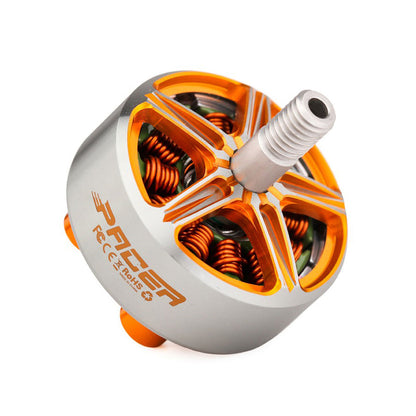 4pcs T-Motor Outrunner Brushless Motor FPV Motor 5-6S P2207.5 KV1950 Gray+Orange For FPV Racing Drone