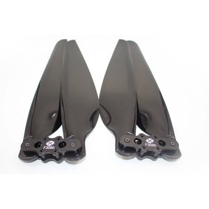 Pair of 30&quot; Folding Propeller RC Plane Props Carbon Fiber For Multi-Axis Agricultural Drone X8318 X100