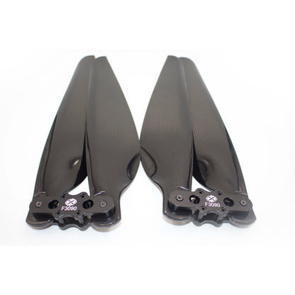 Pair of 30&quot; Folding Propeller RC Plane Props Carbon Fiber For Multi-Axis Agricultural Drone X8318 X100