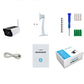 TZT-Y4p WIFI Waterproof Solar Camera Wireless Security Surveillance Camera w/ 64G Card Night Vision Audio CCTV