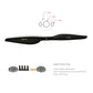 2pcs T-Motor Carbon Fiber Propeller CW CCW 24x7.8&quot; RC Plane Propeller For Multirotor (G24x7.8)