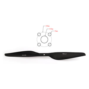 2pcs T-Motor Carbon Fiber Propeller CW CCW 34x11.5&quot; RC Plane Propeller For Multirotor (G34x11.5)