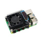 Intelligent Temperature Control Cooling Fan Expansion Board with OLED for Raspberry Pi 4B 3B+ 3B