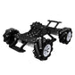 Mecanum Wheel Robot Car DIY Smart Car Chassis Omnidirectional Big Size 0.65A 250RPM for Raspberry Pi