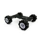 Mecanum Wheel Robot Car 4WD Omnidirectional Smart Car Chassis 2.6A 460RPM for Raspberry Pi STM32