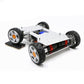 Smart Car Chassis Front Wheel Steering Robot Car Swing Suspension with 1:27 Planetary Gear Motor