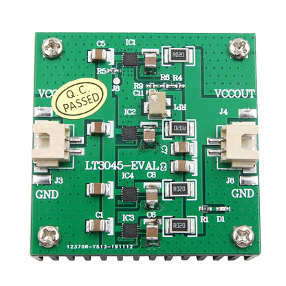 4PCS LT3045 2A Module Single Power Supply Module Linear RF Regulator Board Low Noise with Heat Sink