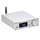 Bluetooth 5.0 DAC ES9038 Headphone Amplifier USB DAC DSD512 Support For LDAC NXC07 (Silver)