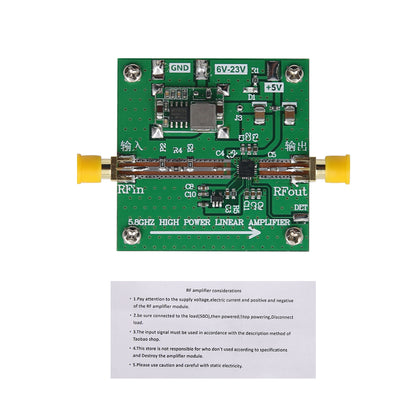 SE5004L 5.8G Signal Amplifier Module FPV Image Transmission Remote Control Range Amplifier Board 2W