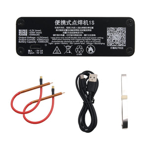 Portable Battery Spot Welder Welding Machine with Shell For 18650 Lithium Battery Nickel Sheet