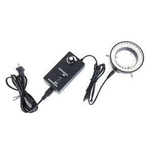 60 LED Microscope LED Ring Adjustable Light LED Microscope Illuminator For Stereo Zoom Microscope
