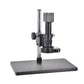 2MP Industrial Microscope Camera Stand Kit VGA 1080P w/ 8&quot; Display 180X C-Mount Lens 56 LED Light