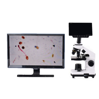 16MP Industrial Microscope Camera HDMI 1080P PCB Repair Microscope w/ 0.5X Adapter 5&quot; Screen