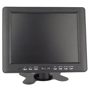 8&quot; Microscope Screen 1024x768 HDMI VGA BNC AV Display 25MM Metal Arm For Industrial Camera Stand