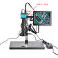 8&quot; Microscope Screen 1024x768 HDMI VGA BNC AV Display 25MM Metal Arm For Industrial Camera Stand